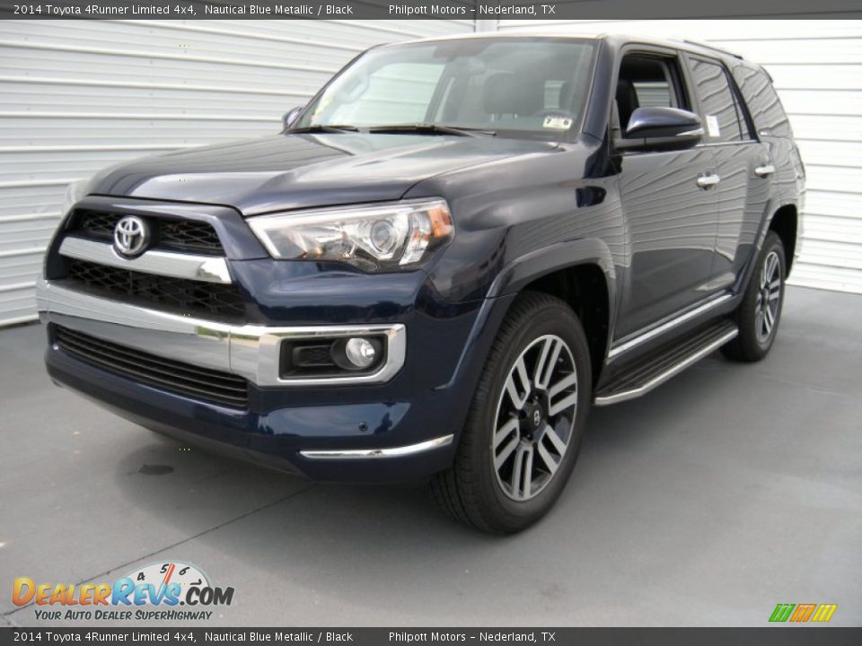 2014 Toyota 4Runner Limited 4x4 Nautical Blue Metallic / Black Photo #7