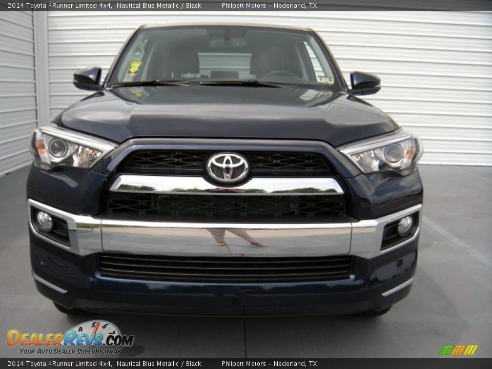 2014 Toyota 4Runner Limited 4x4 Nautical Blue Metallic / Black Photo #8