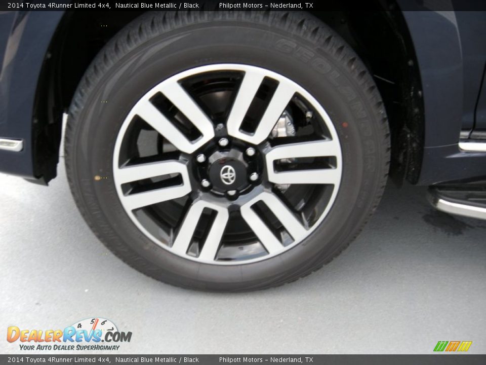 2014 Toyota 4Runner Limited 4x4 Nautical Blue Metallic / Black Photo #11