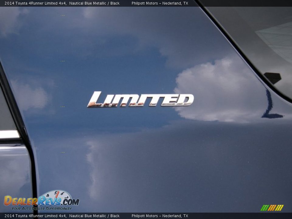 2014 Toyota 4Runner Limited 4x4 Nautical Blue Metallic / Black Photo #14