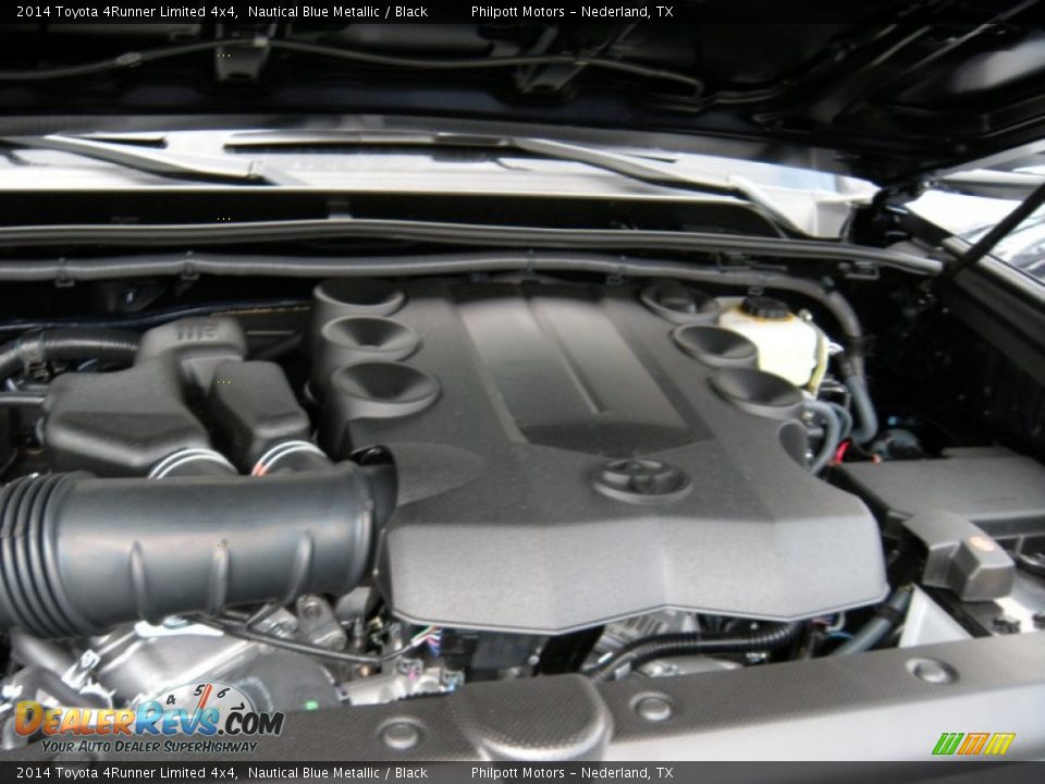 2014 Toyota 4Runner Limited 4x4 Nautical Blue Metallic / Black Photo #17