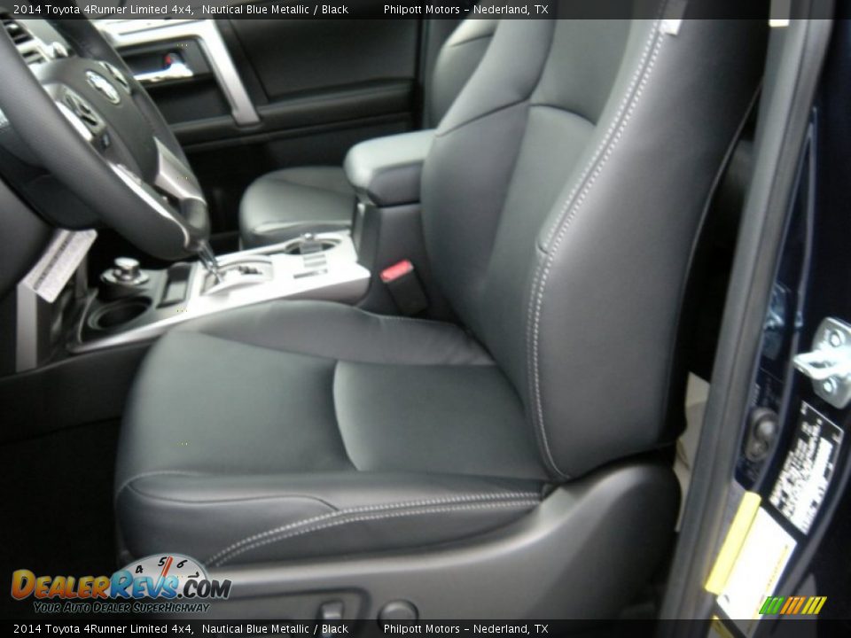 2014 Toyota 4Runner Limited 4x4 Nautical Blue Metallic / Black Photo #24