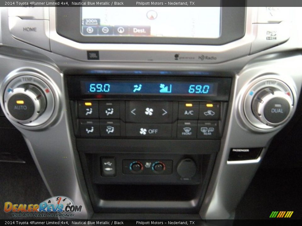 2014 Toyota 4Runner Limited 4x4 Nautical Blue Metallic / Black Photo #30