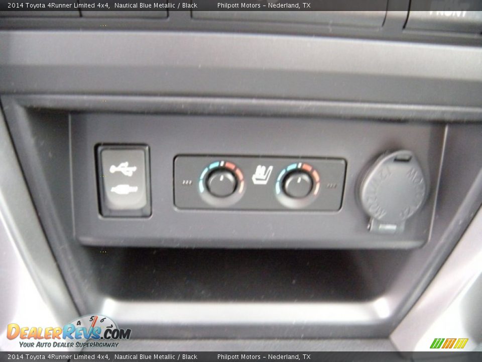 2014 Toyota 4Runner Limited 4x4 Nautical Blue Metallic / Black Photo #31