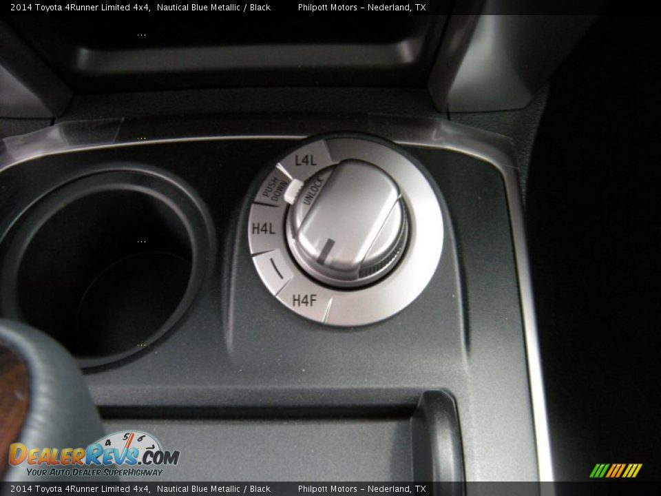 2014 Toyota 4Runner Limited 4x4 Nautical Blue Metallic / Black Photo #32