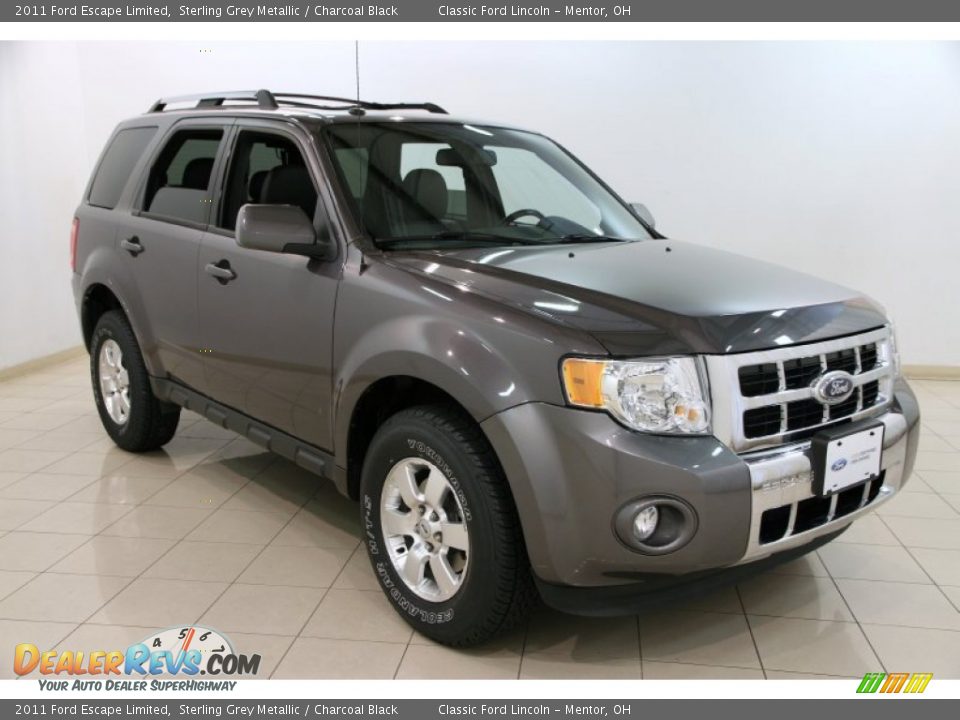 2011 Ford Escape Limited Sterling Grey Metallic / Charcoal Black Photo #1