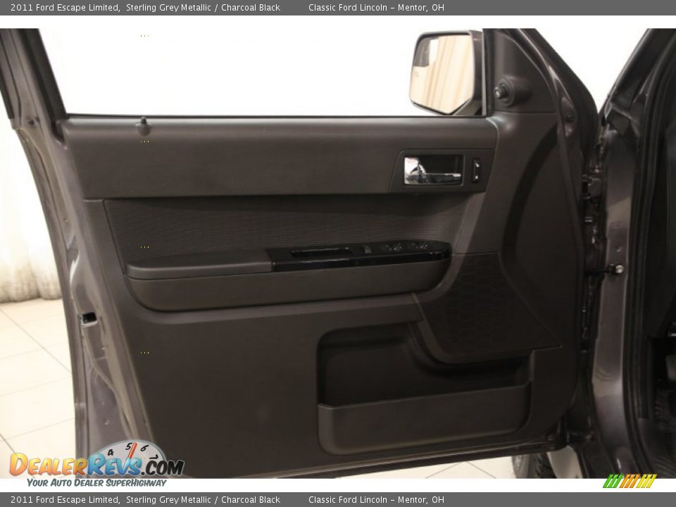 2011 Ford Escape Limited Sterling Grey Metallic / Charcoal Black Photo #4