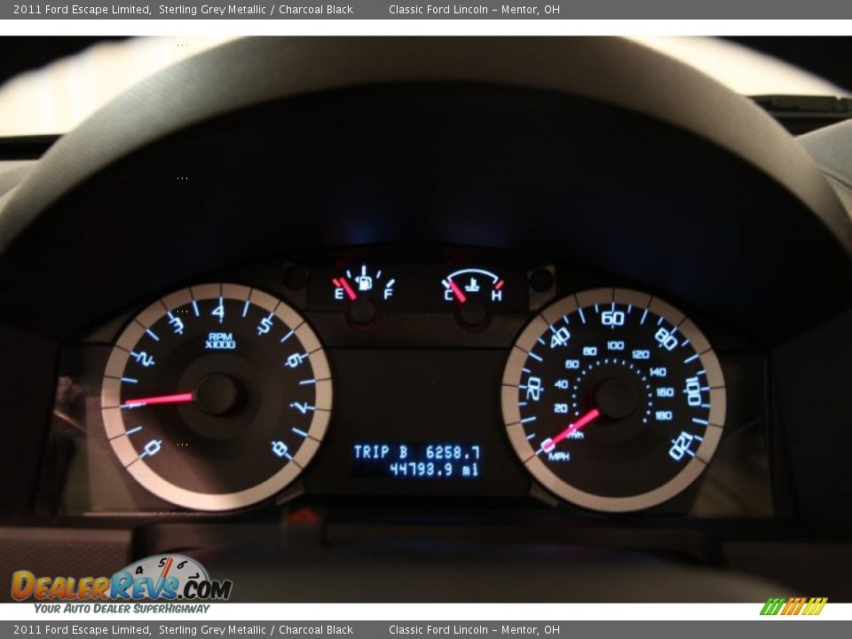 2011 Ford Escape Limited Gauges Photo #7