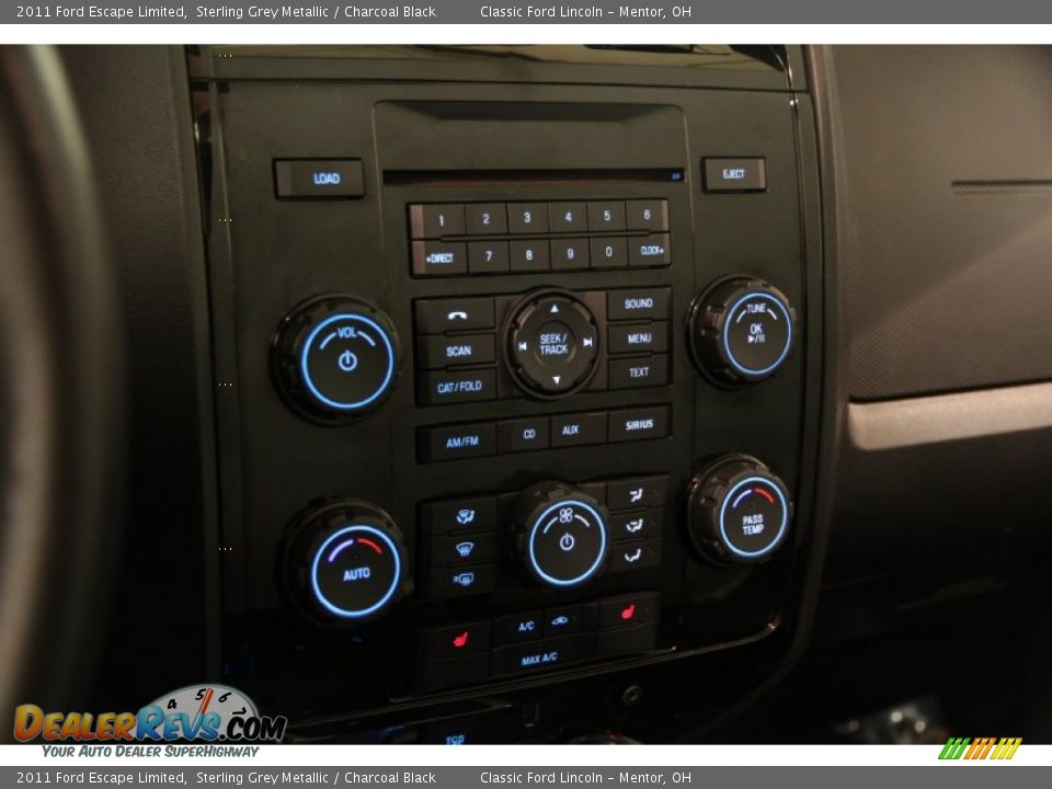 2011 Ford Escape Limited Sterling Grey Metallic / Charcoal Black Photo #9