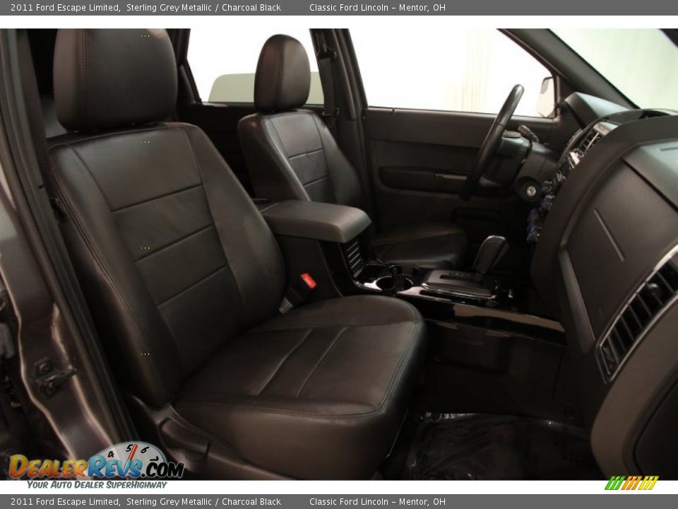 2011 Ford Escape Limited Sterling Grey Metallic / Charcoal Black Photo #11