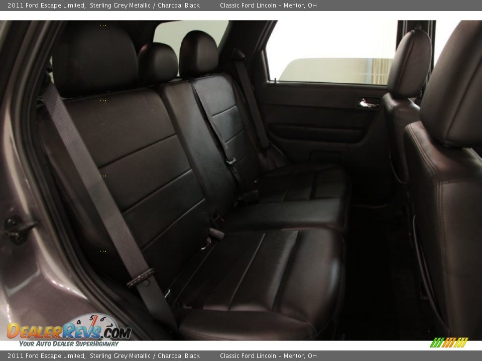 2011 Ford Escape Limited Sterling Grey Metallic / Charcoal Black Photo #12