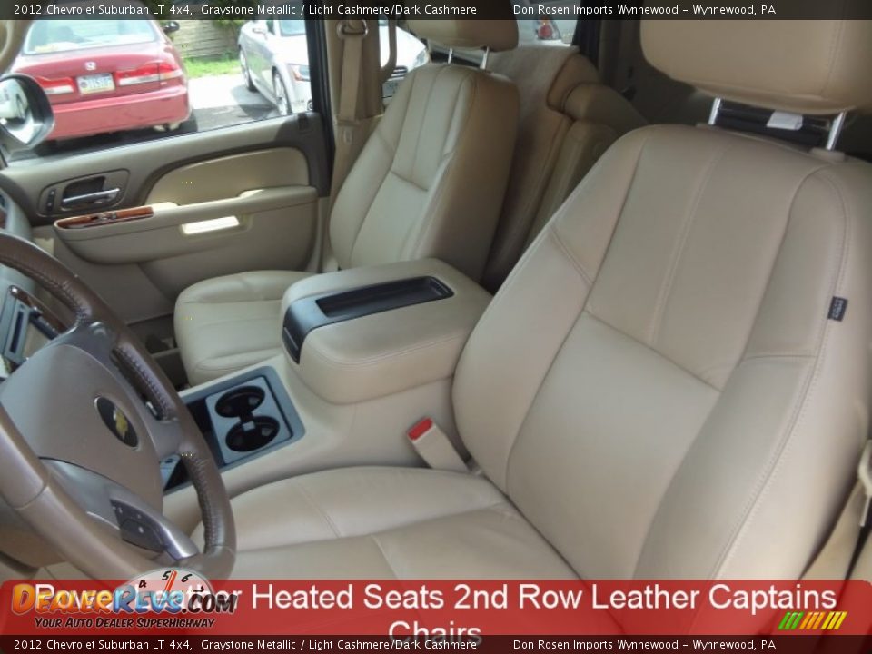2012 Chevrolet Suburban LT 4x4 Graystone Metallic / Light Cashmere/Dark Cashmere Photo #4