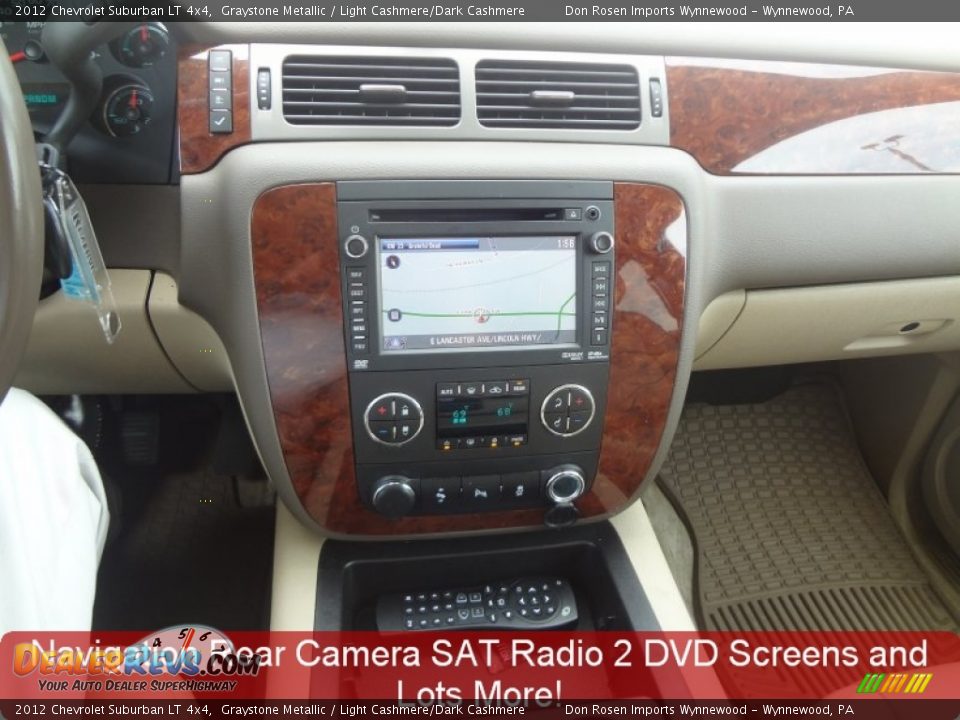 2012 Chevrolet Suburban LT 4x4 Graystone Metallic / Light Cashmere/Dark Cashmere Photo #5