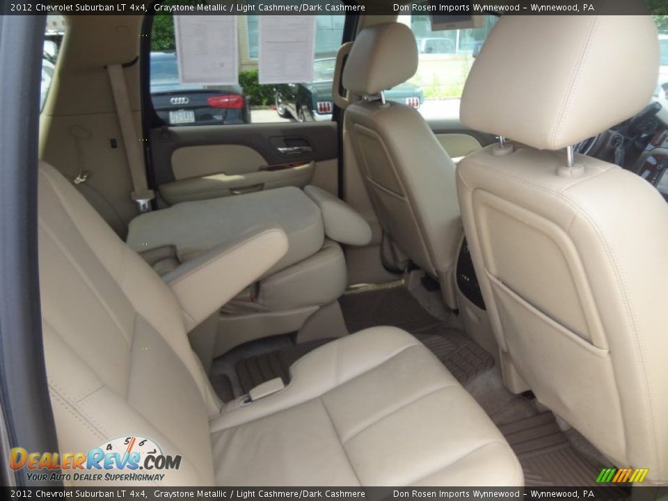 2012 Chevrolet Suburban LT 4x4 Graystone Metallic / Light Cashmere/Dark Cashmere Photo #14