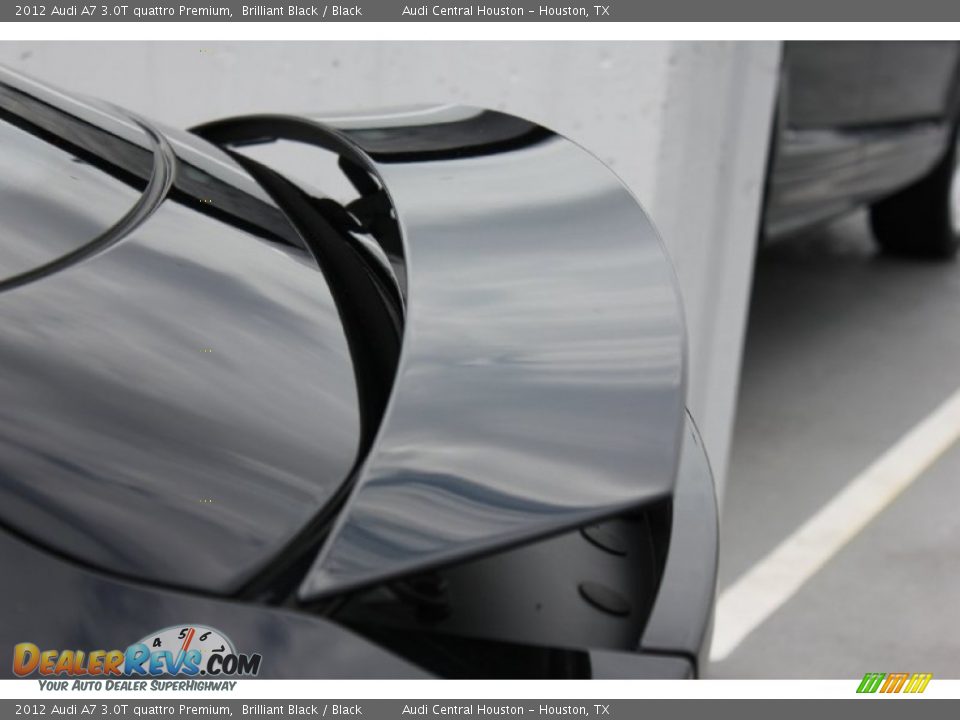2012 Audi A7 3.0T quattro Premium Brilliant Black / Black Photo #6