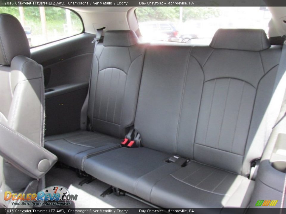 Rear Seat of 2015 Chevrolet Traverse LTZ AWD Photo #15