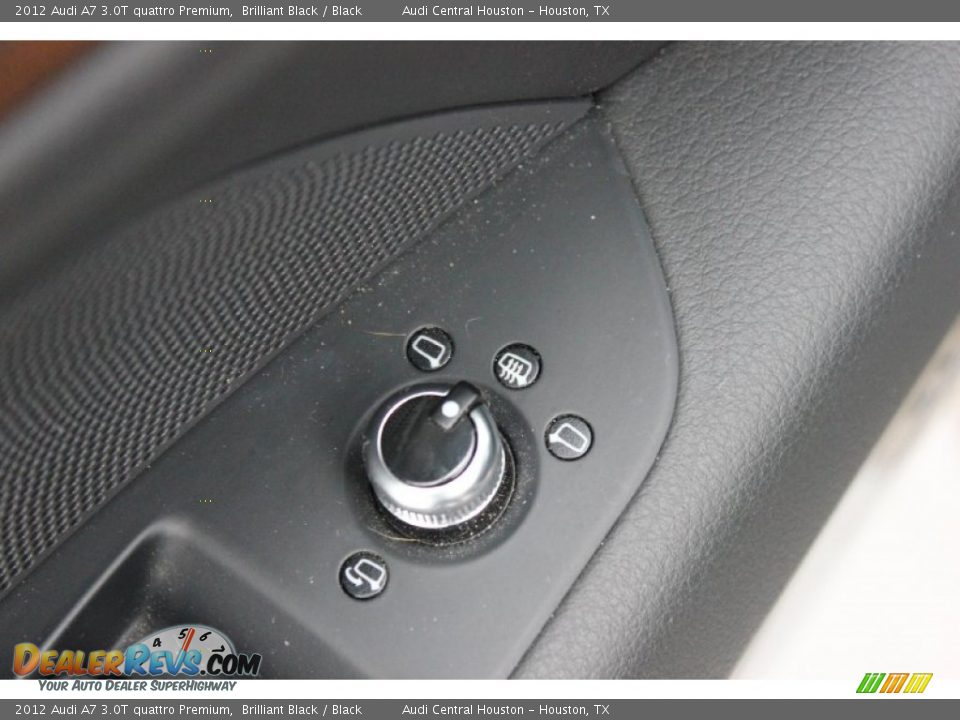 2012 Audi A7 3.0T quattro Premium Brilliant Black / Black Photo #15