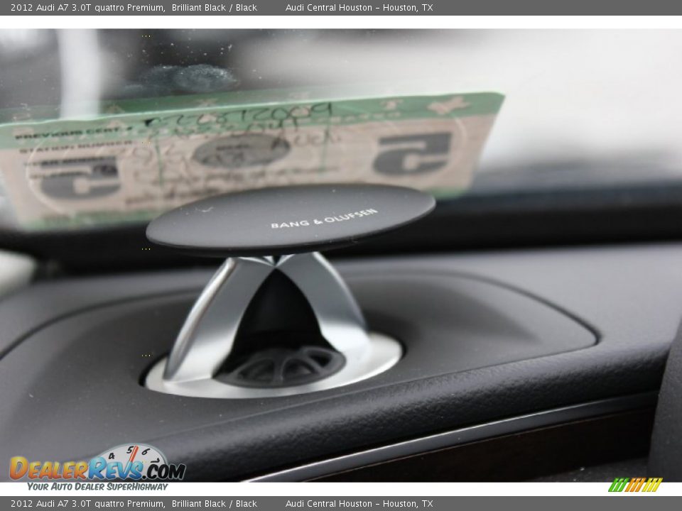 2012 Audi A7 3.0T quattro Premium Brilliant Black / Black Photo #19