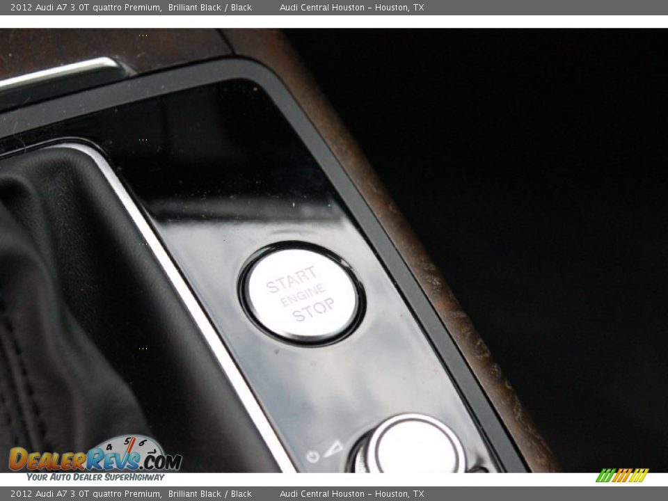 2012 Audi A7 3.0T quattro Premium Brilliant Black / Black Photo #23
