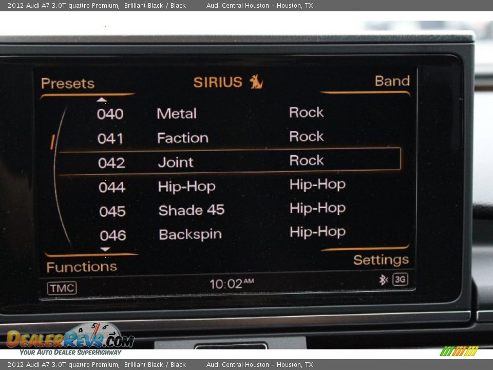 2012 Audi A7 3.0T quattro Premium Brilliant Black / Black Photo #27
