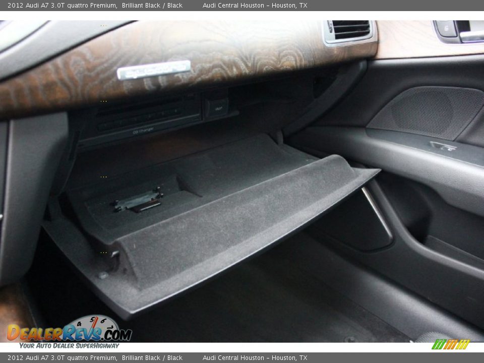 2012 Audi A7 3.0T quattro Premium Brilliant Black / Black Photo #31