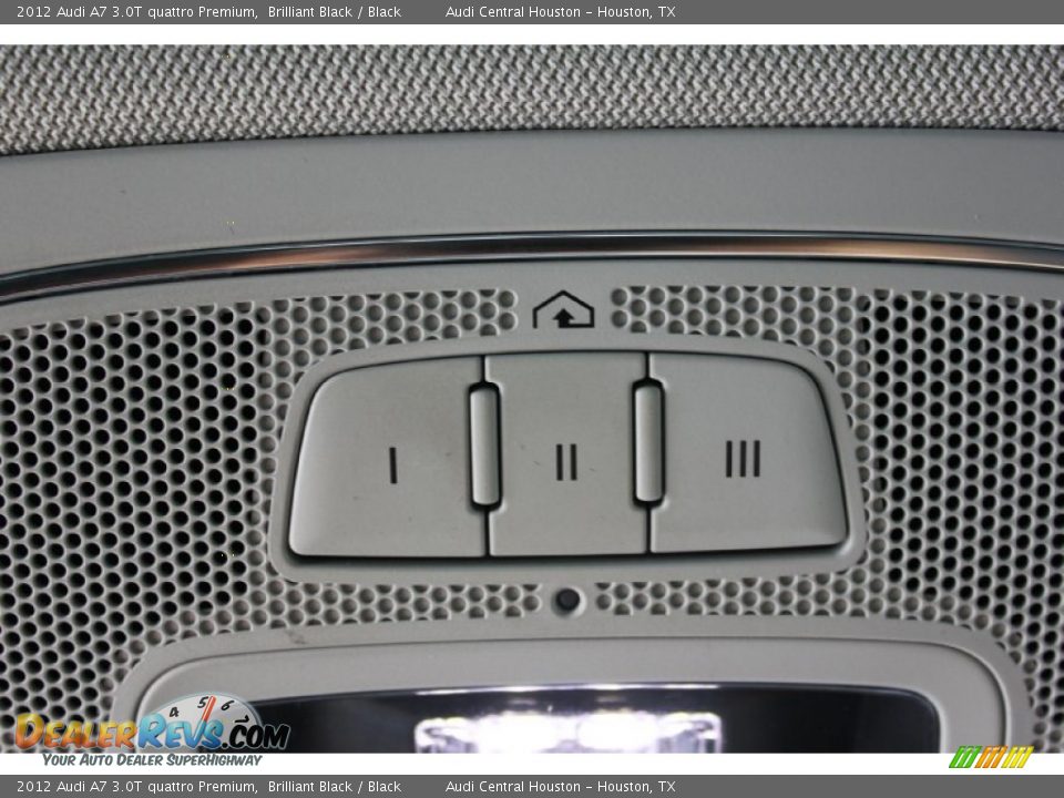 2012 Audi A7 3.0T quattro Premium Brilliant Black / Black Photo #33