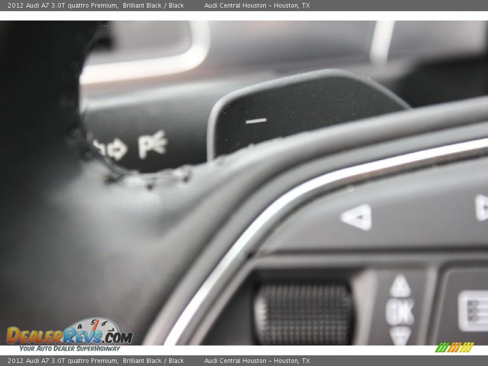 2012 Audi A7 3.0T quattro Premium Brilliant Black / Black Photo #36