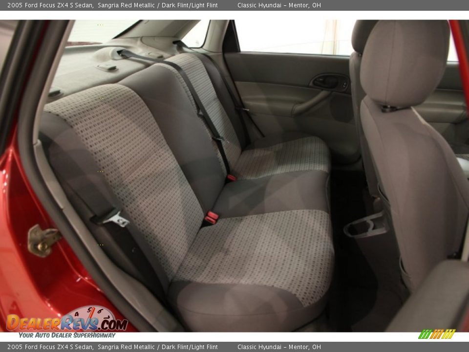 Rear Seat of 2005 Ford Focus ZX4 S Sedan Photo #10