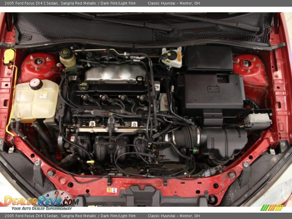 2005 Ford Focus ZX4 S Sedan 2.0 Liter DOHC 16-Valve Duratec 4 Cylinder Engine Photo #14