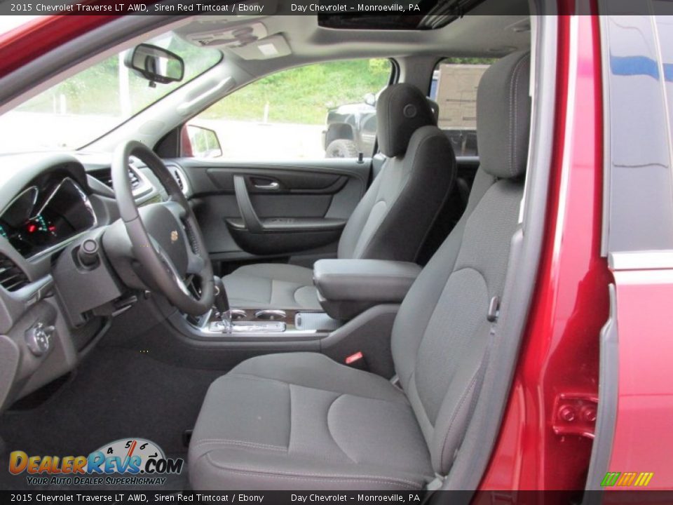 2015 Chevrolet Traverse LT AWD Siren Red Tintcoat / Ebony Photo #13