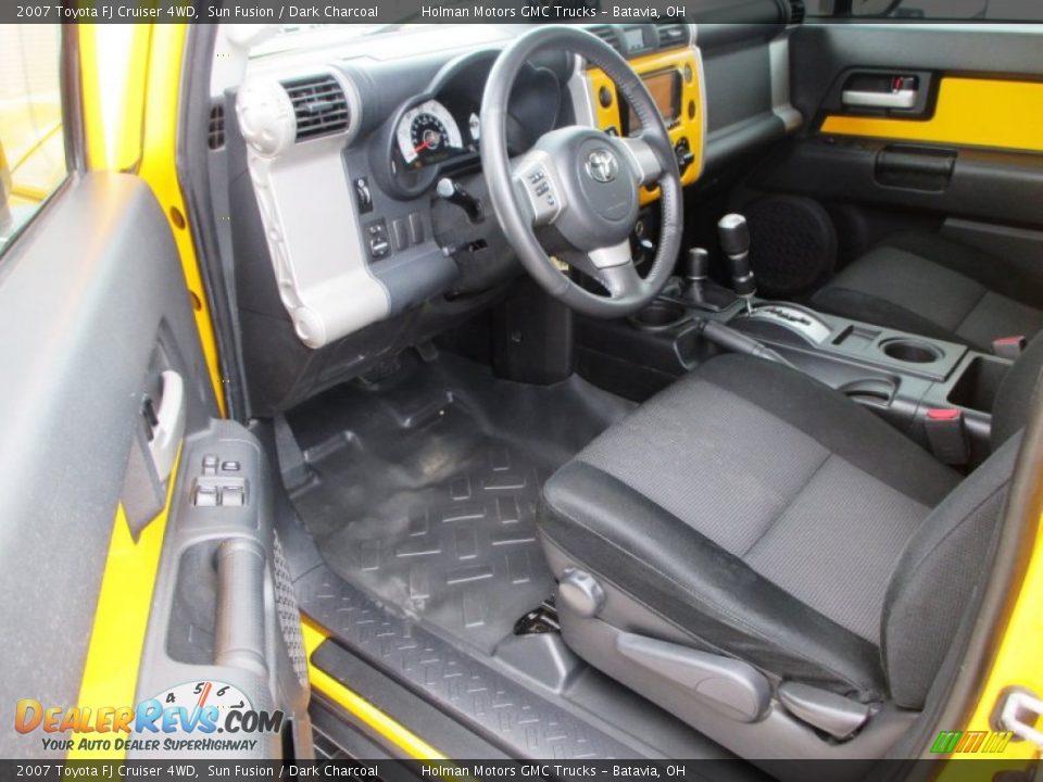 Dark Charcoal Interior - 2007 Toyota FJ Cruiser 4WD Photo #5