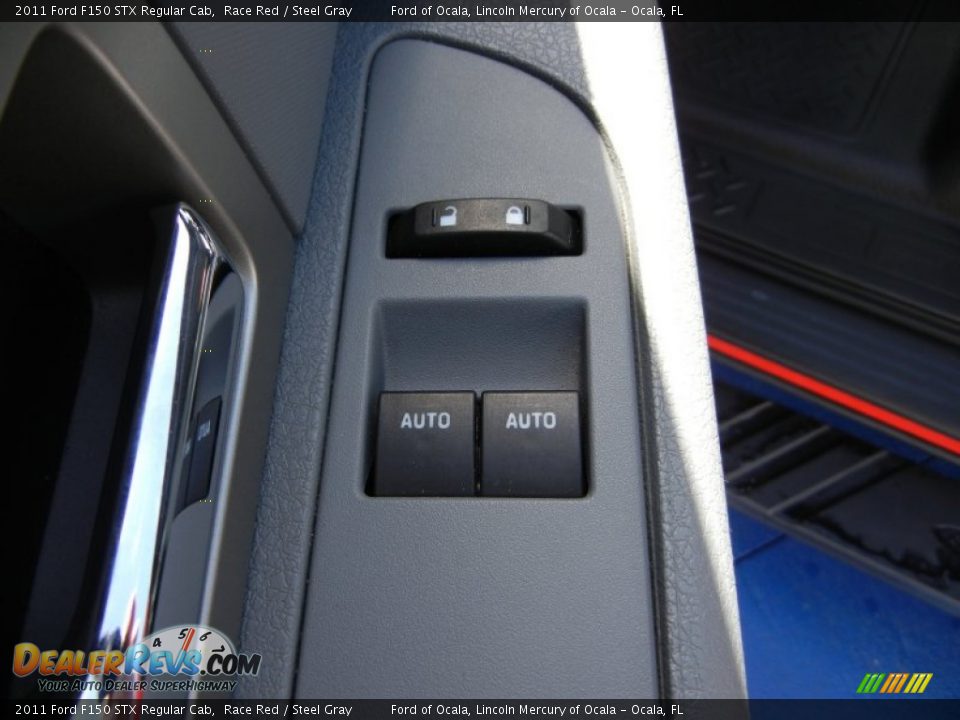 2011 Ford F150 STX Regular Cab Race Red / Steel Gray Photo #17