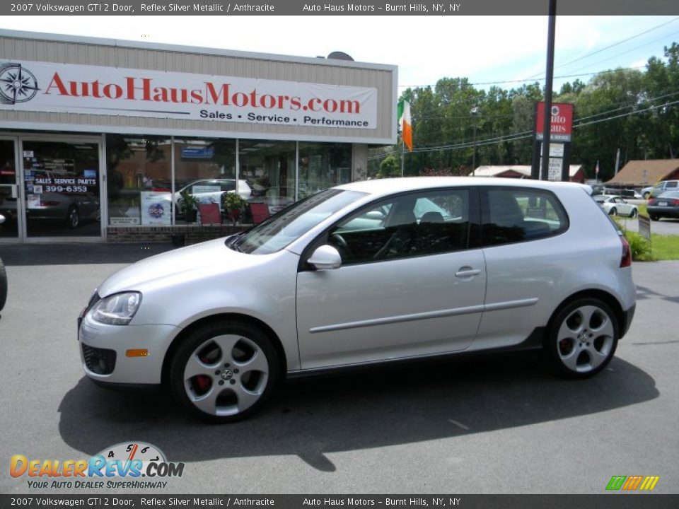 2007 Volkswagen GTI 2 Door Reflex Silver Metallic / Anthracite Photo #1