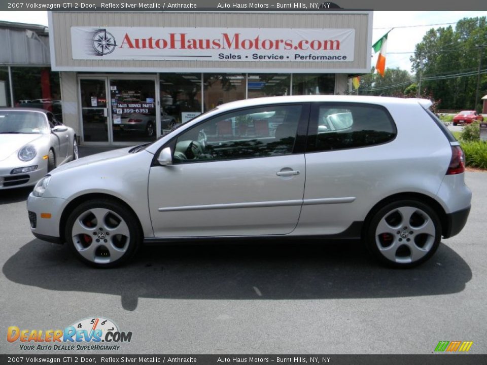 2007 Volkswagen GTI 2 Door Reflex Silver Metallic / Anthracite Photo #2