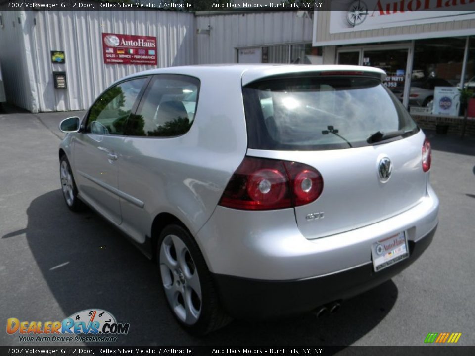 2007 Volkswagen GTI 2 Door Reflex Silver Metallic / Anthracite Photo #3