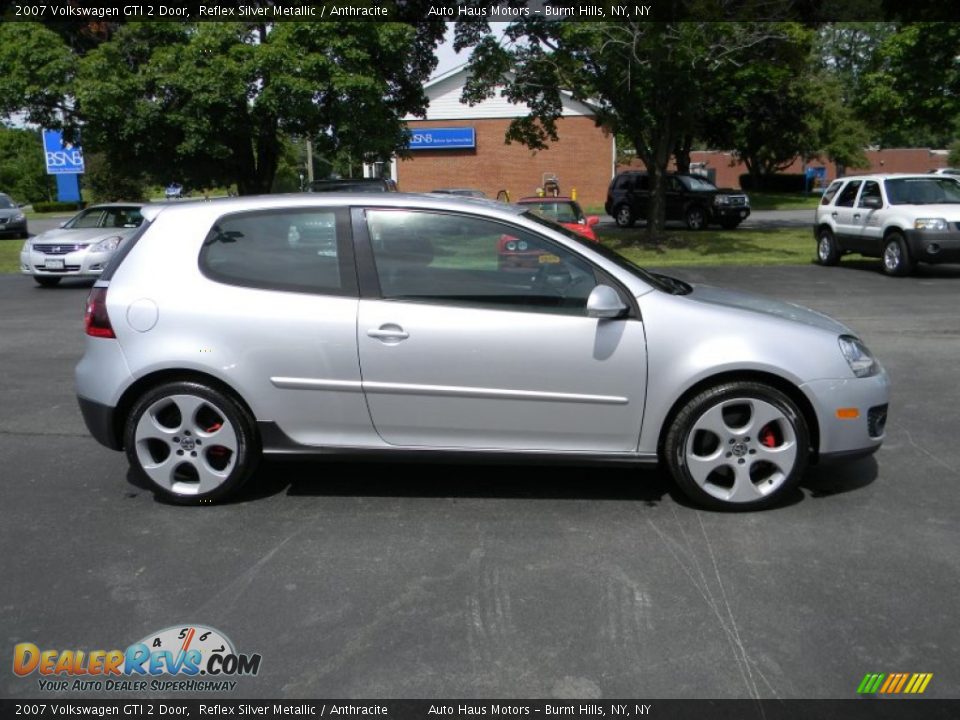 2007 Volkswagen GTI 2 Door Reflex Silver Metallic / Anthracite Photo #6