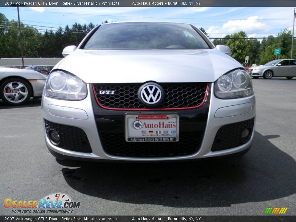 2007 Volkswagen GTI 2 Door Reflex Silver Metallic / Anthracite Photo #8