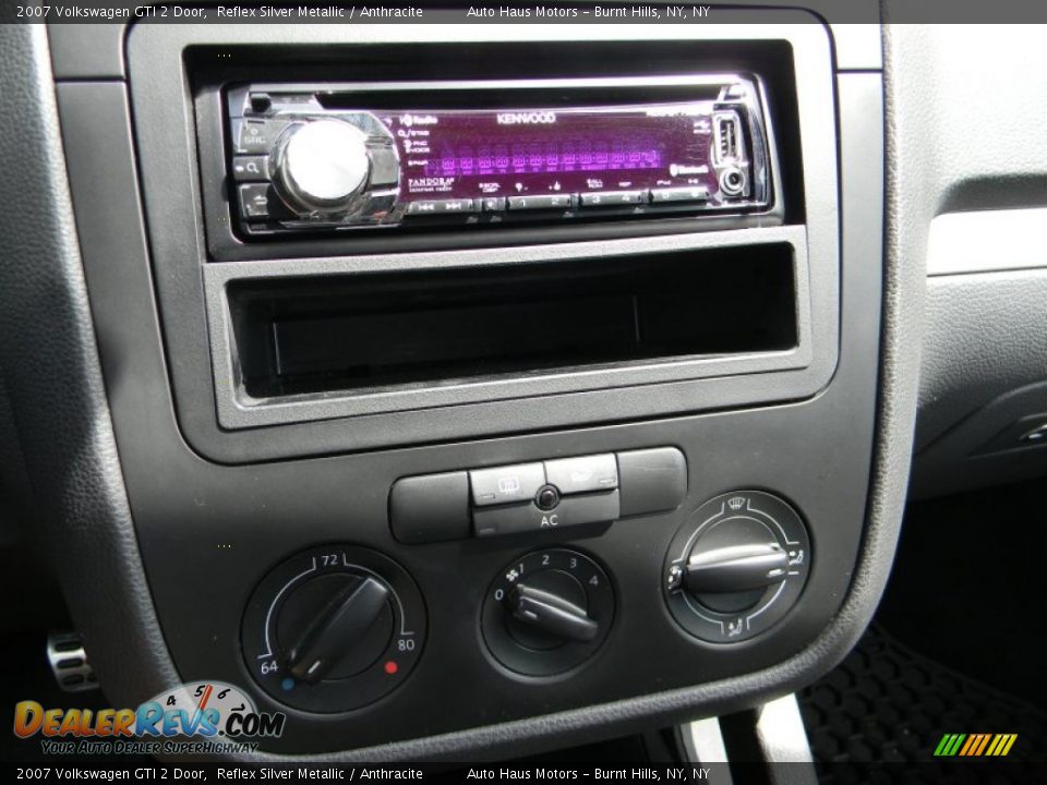 2007 Volkswagen GTI 2 Door Reflex Silver Metallic / Anthracite Photo #10