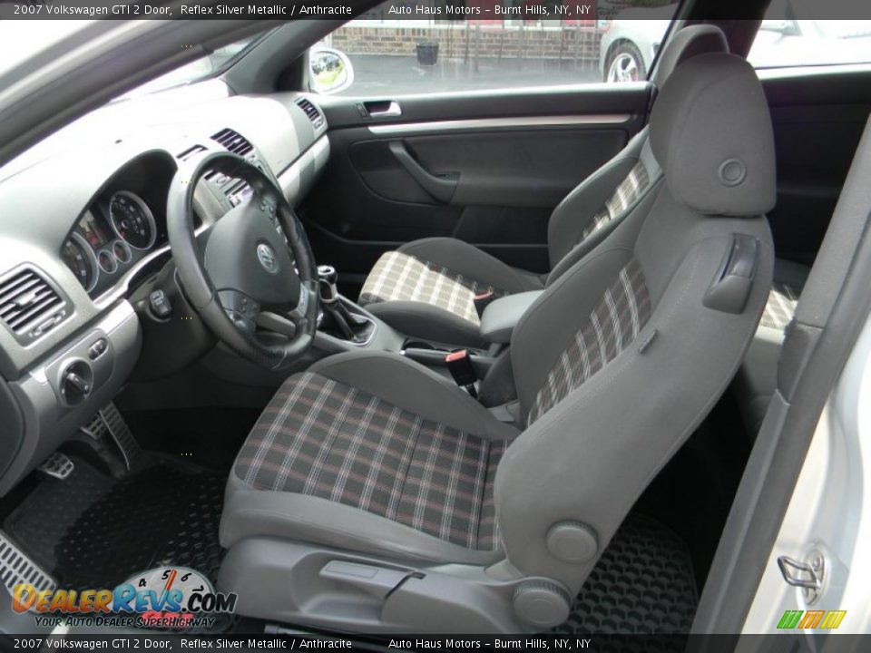 2007 Volkswagen GTI 2 Door Reflex Silver Metallic / Anthracite Photo #12