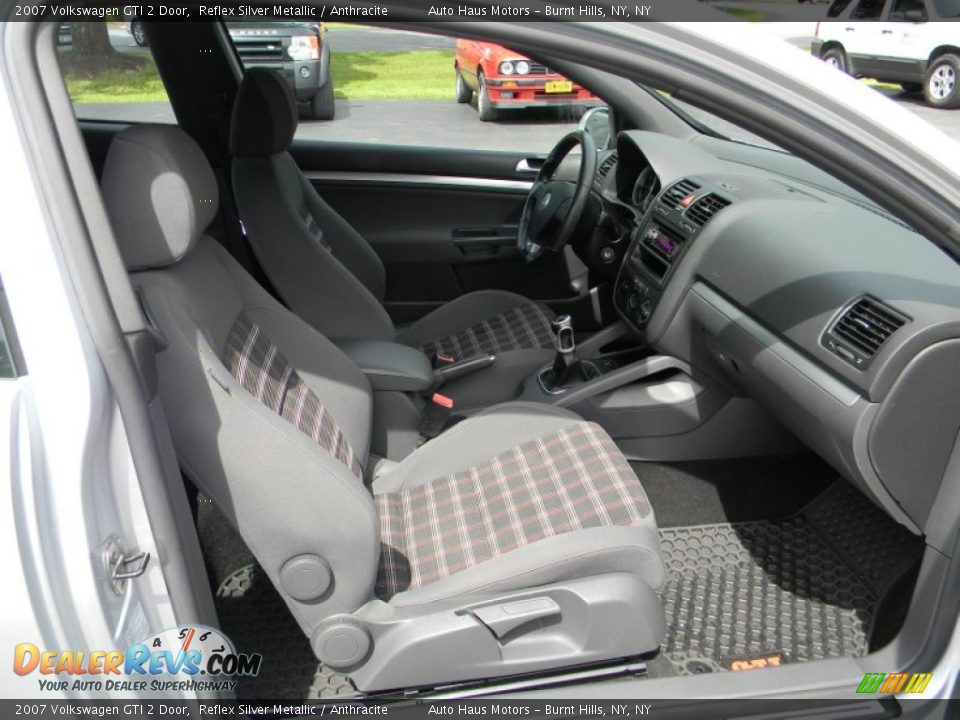 2007 Volkswagen GTI 2 Door Reflex Silver Metallic / Anthracite Photo #13