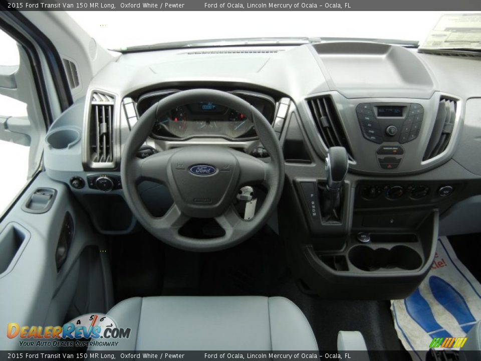 Dashboard of 2015 Ford Transit Van 150 MR Long Photo #8