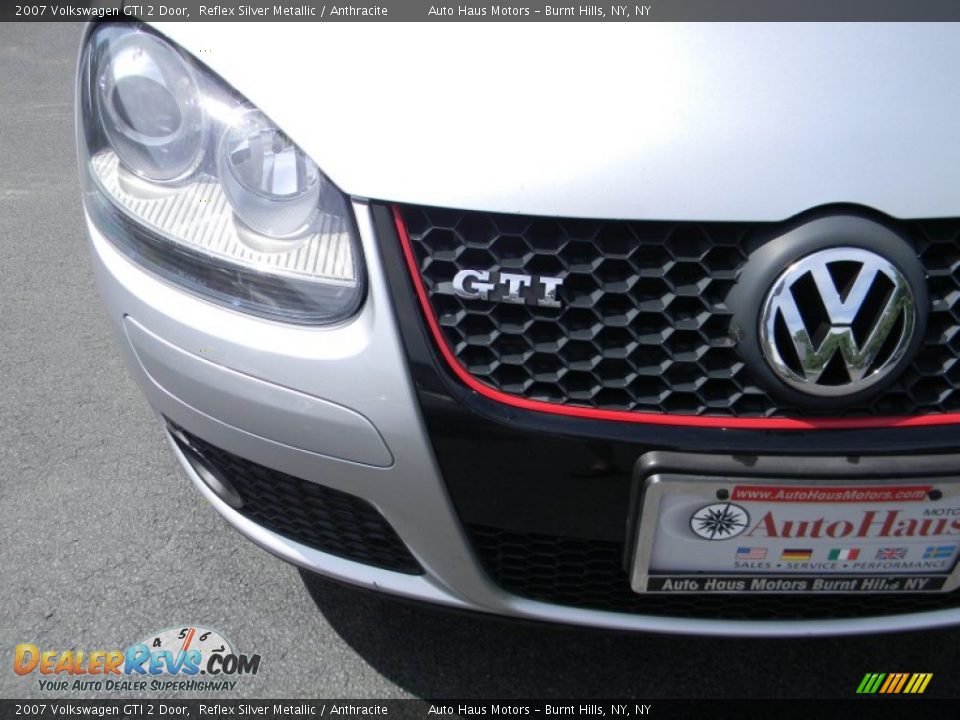 2007 Volkswagen GTI 2 Door Reflex Silver Metallic / Anthracite Photo #19