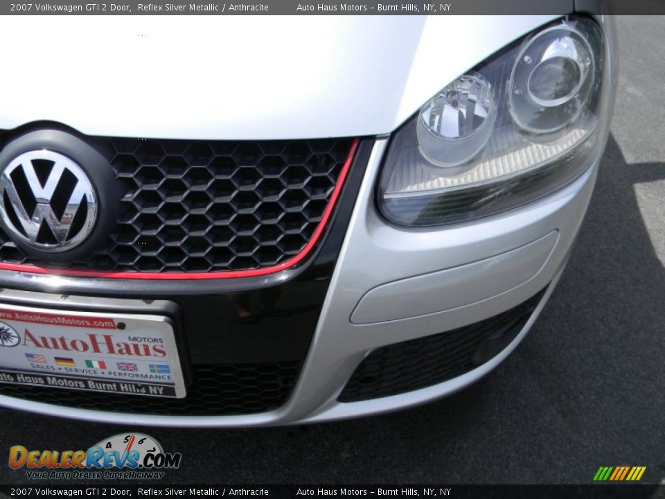 2007 Volkswagen GTI 2 Door Reflex Silver Metallic / Anthracite Photo #20