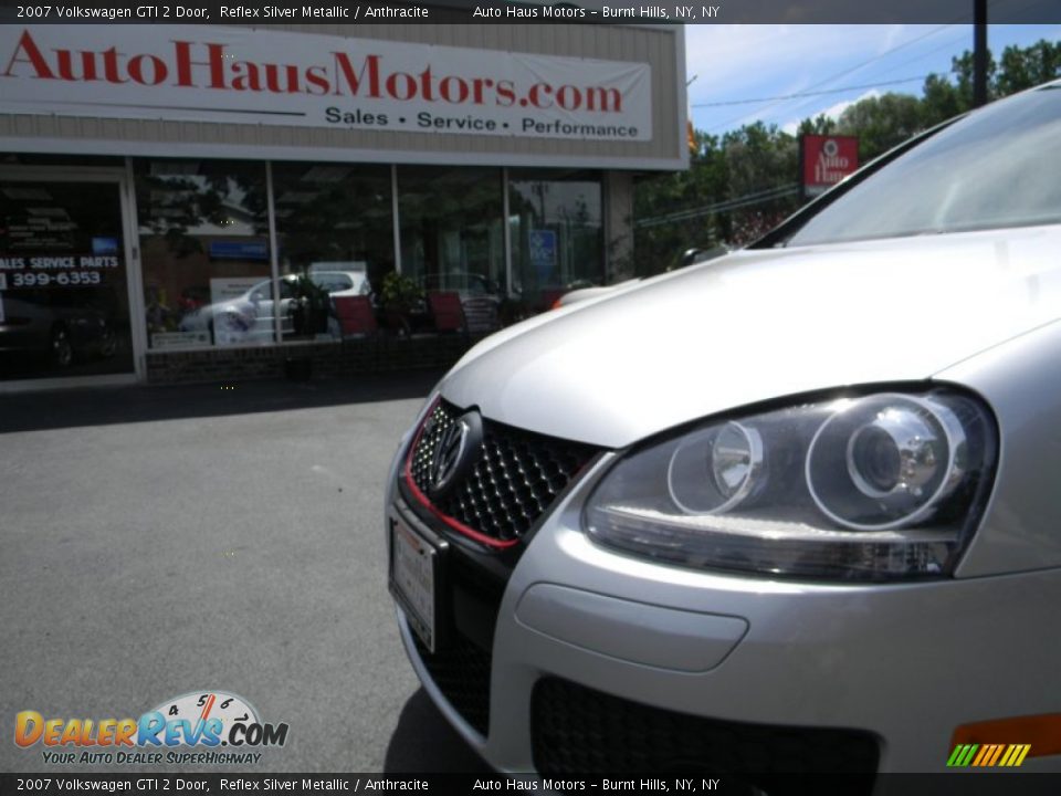 2007 Volkswagen GTI 2 Door Reflex Silver Metallic / Anthracite Photo #21