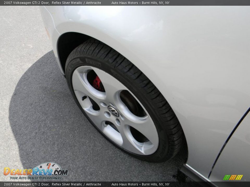 2007 Volkswagen GTI 2 Door Reflex Silver Metallic / Anthracite Photo #22