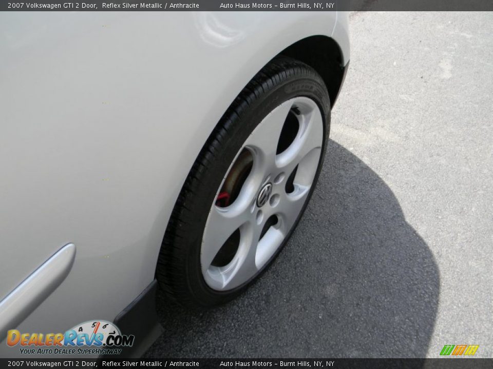 2007 Volkswagen GTI 2 Door Reflex Silver Metallic / Anthracite Photo #23