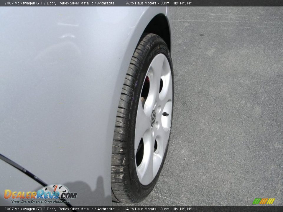 2007 Volkswagen GTI 2 Door Reflex Silver Metallic / Anthracite Photo #25