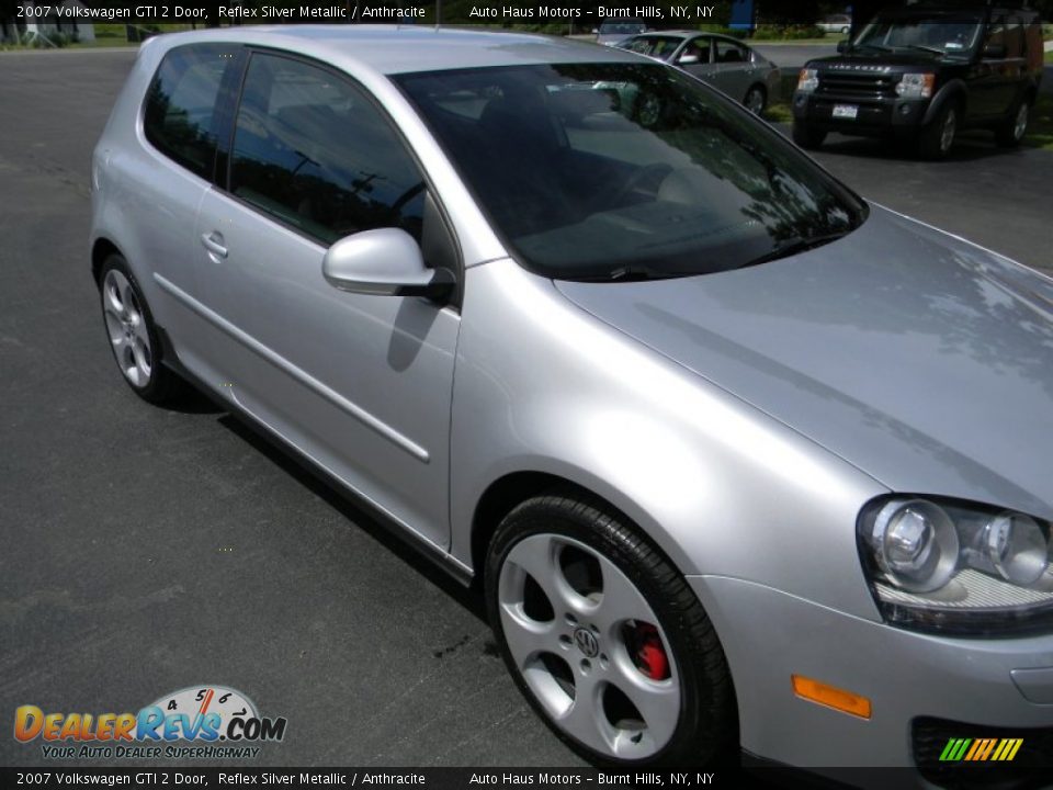 2007 Volkswagen GTI 2 Door Reflex Silver Metallic / Anthracite Photo #26