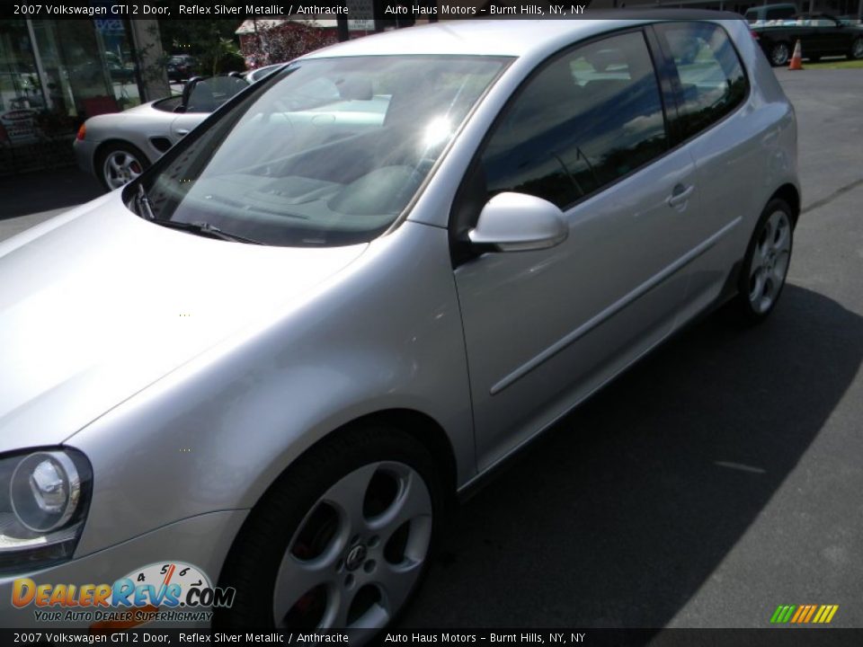 2007 Volkswagen GTI 2 Door Reflex Silver Metallic / Anthracite Photo #27