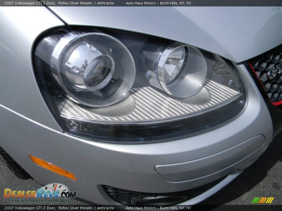 2007 Volkswagen GTI 2 Door Reflex Silver Metallic / Anthracite Photo #28